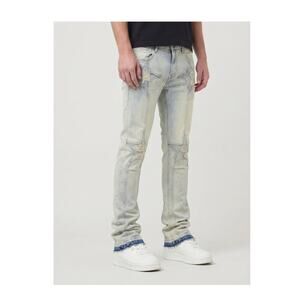 NEW WAIMEA MEN'S STACKED JEANS SIZE 30X36